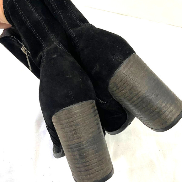 Seychelles Lucky Penny Heeled Bootie Black - Picture 4 of 9